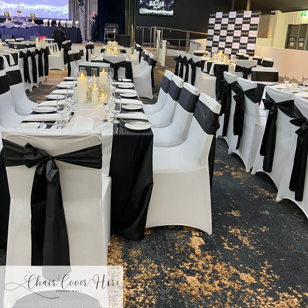 Chair cover and sash hire hotsell