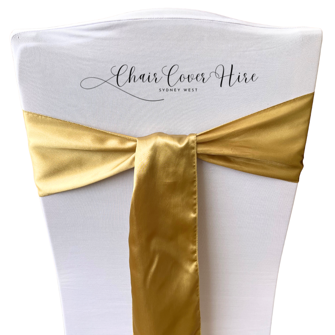 Chair sash hire sale